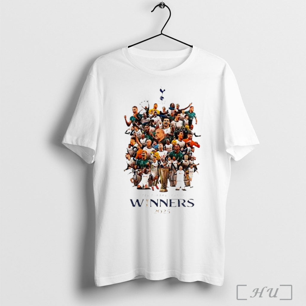 Officials Tottenham Hotspur Europa League 2025 Winners T Shirt