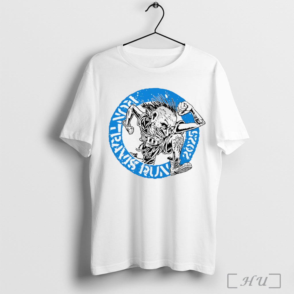 Officials Travis Run Punk 2025 Circle Logo T Shirt