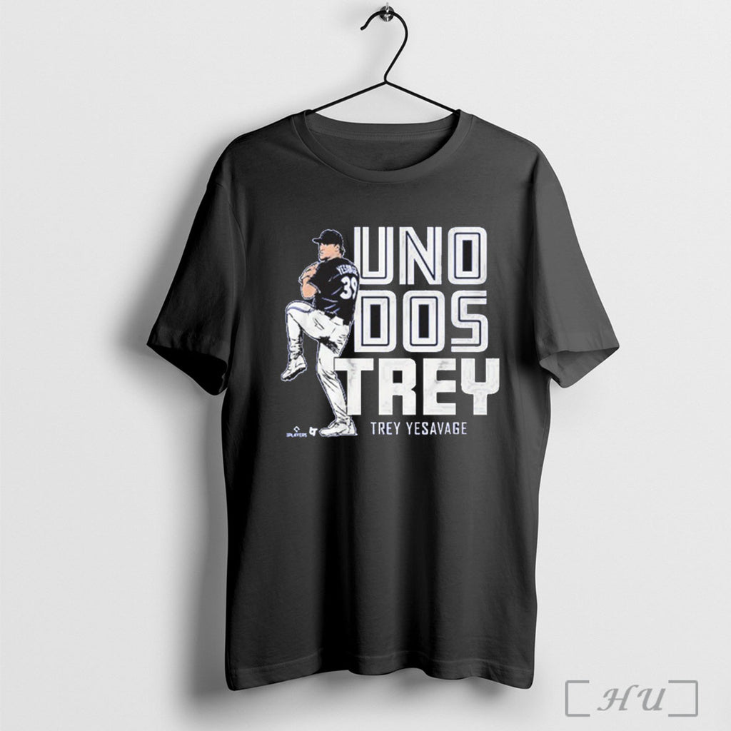Officials Trey Yesavage Uno Dos Trey T Shirt