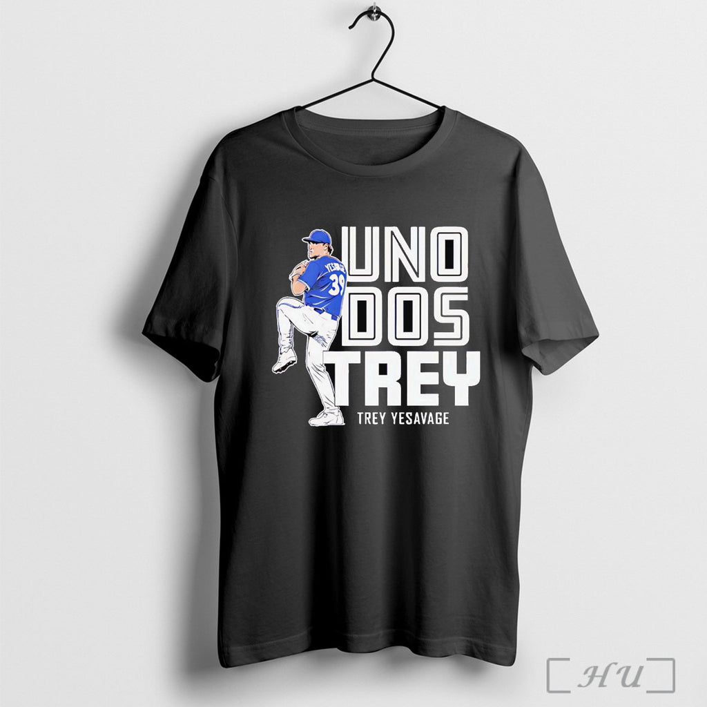 Officials Trey Yesavage Uno Dos Trey Toronto Blue Jays T Shirt