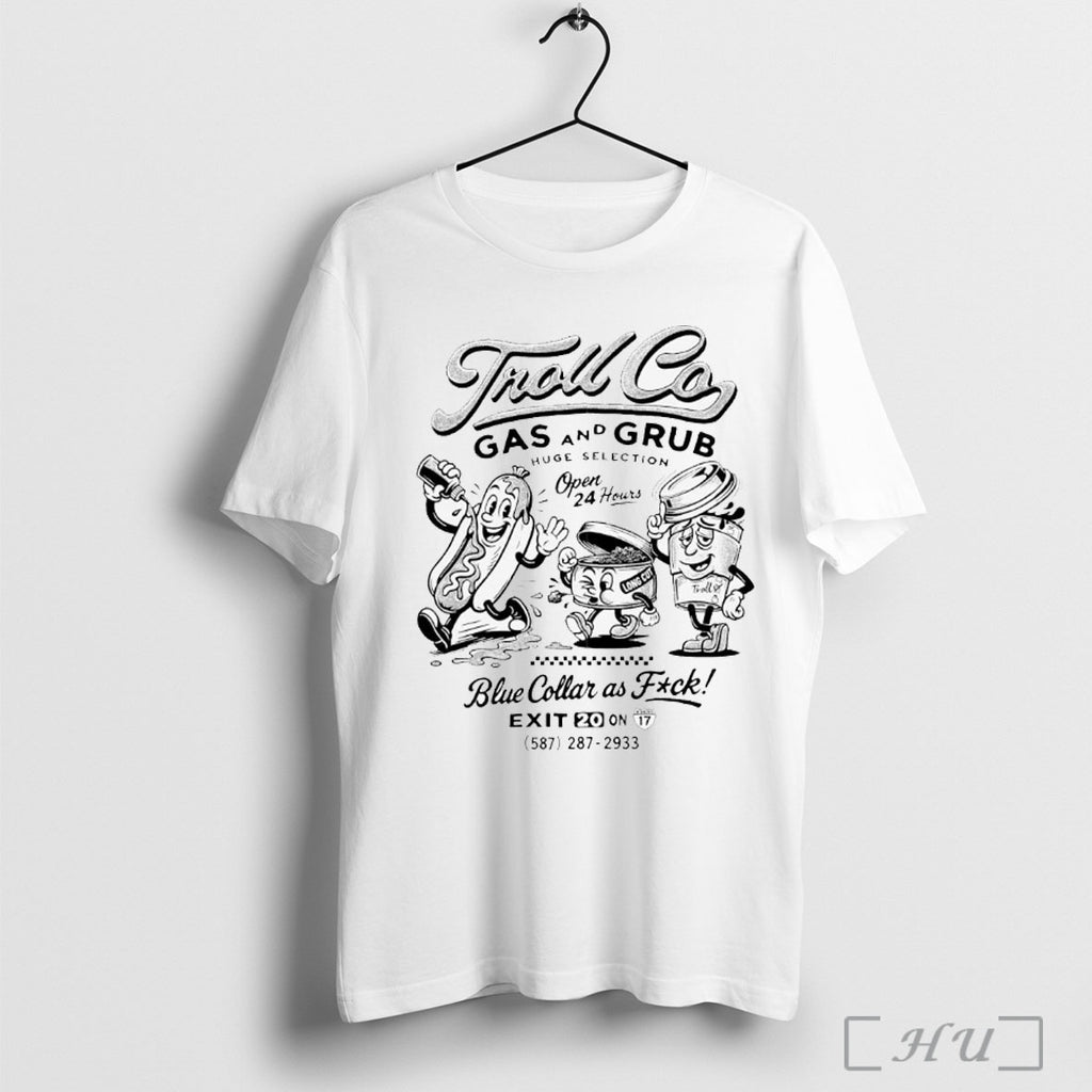 Officials Troll Co Gas And Grub T Shirt