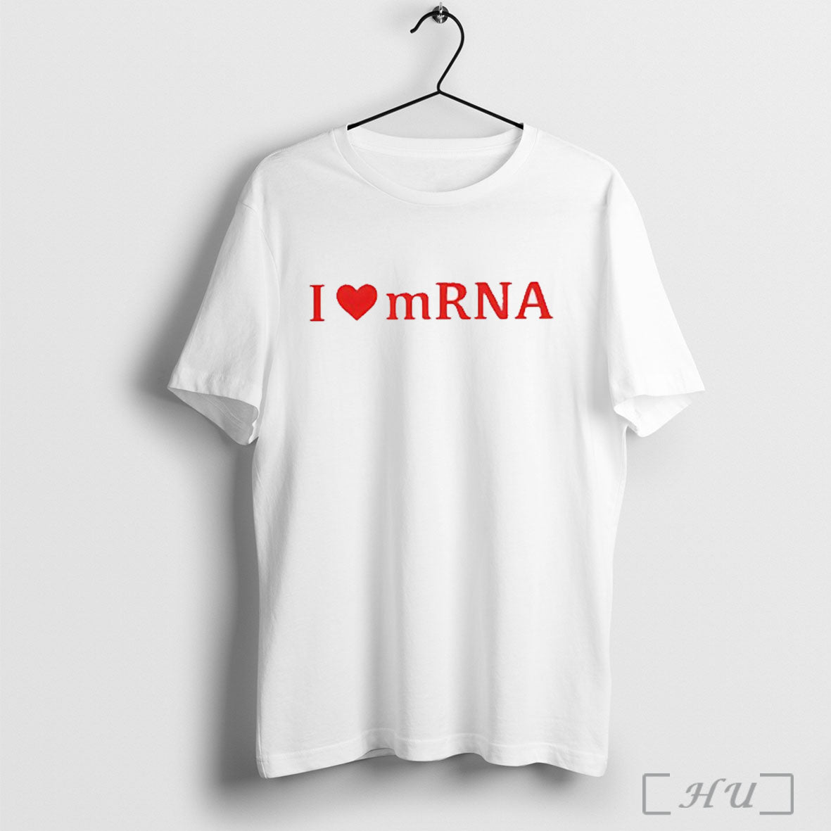 Officials Trump I Love Mrna Funny Political Heart Graphic T Shirt