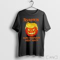 Officials Trumpkin Make Halloween Great Again President Trump T Shirt