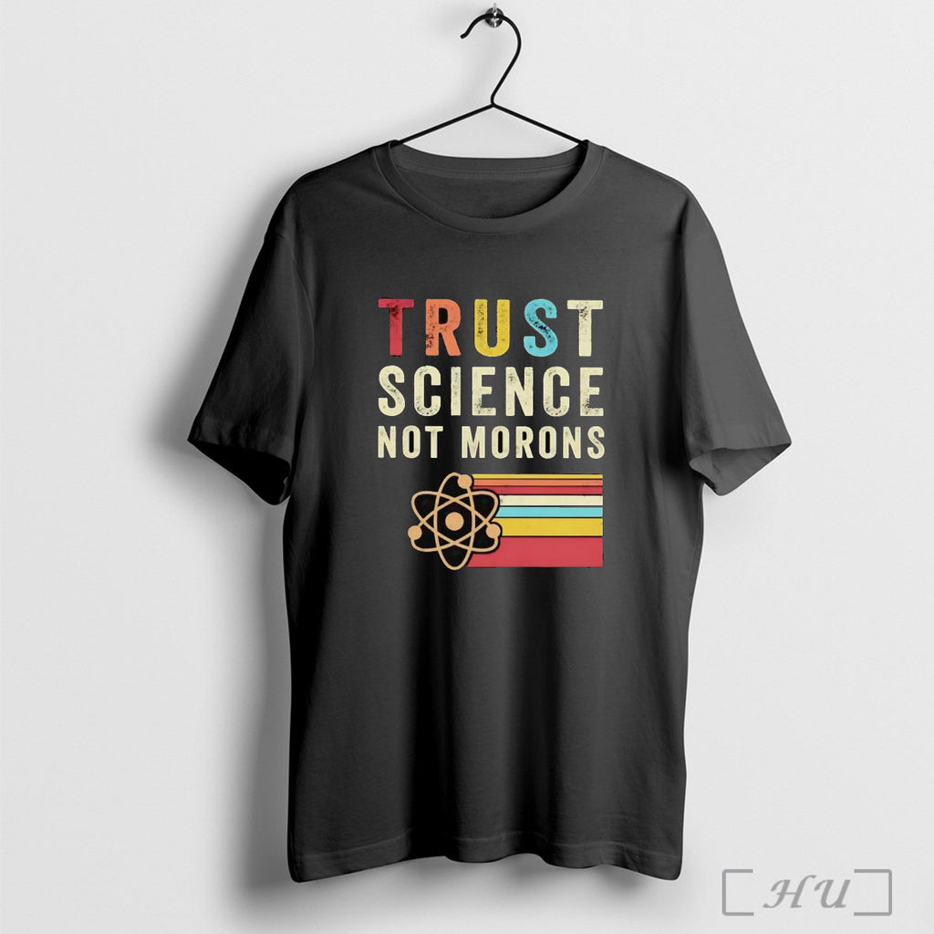 Officials Trust Science Not Morons Vintage T Shirt