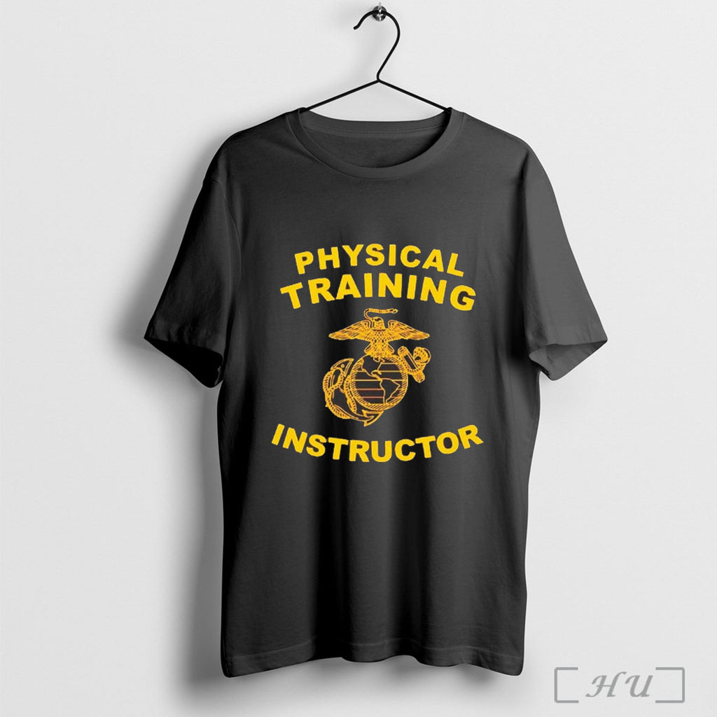 Officials Us Marine Corps Physical Training Instructor T Shirt