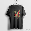 Officials Usa Flag American Eagle Glory Splatter Military Veteran Patriotic Army Marine T Shirt