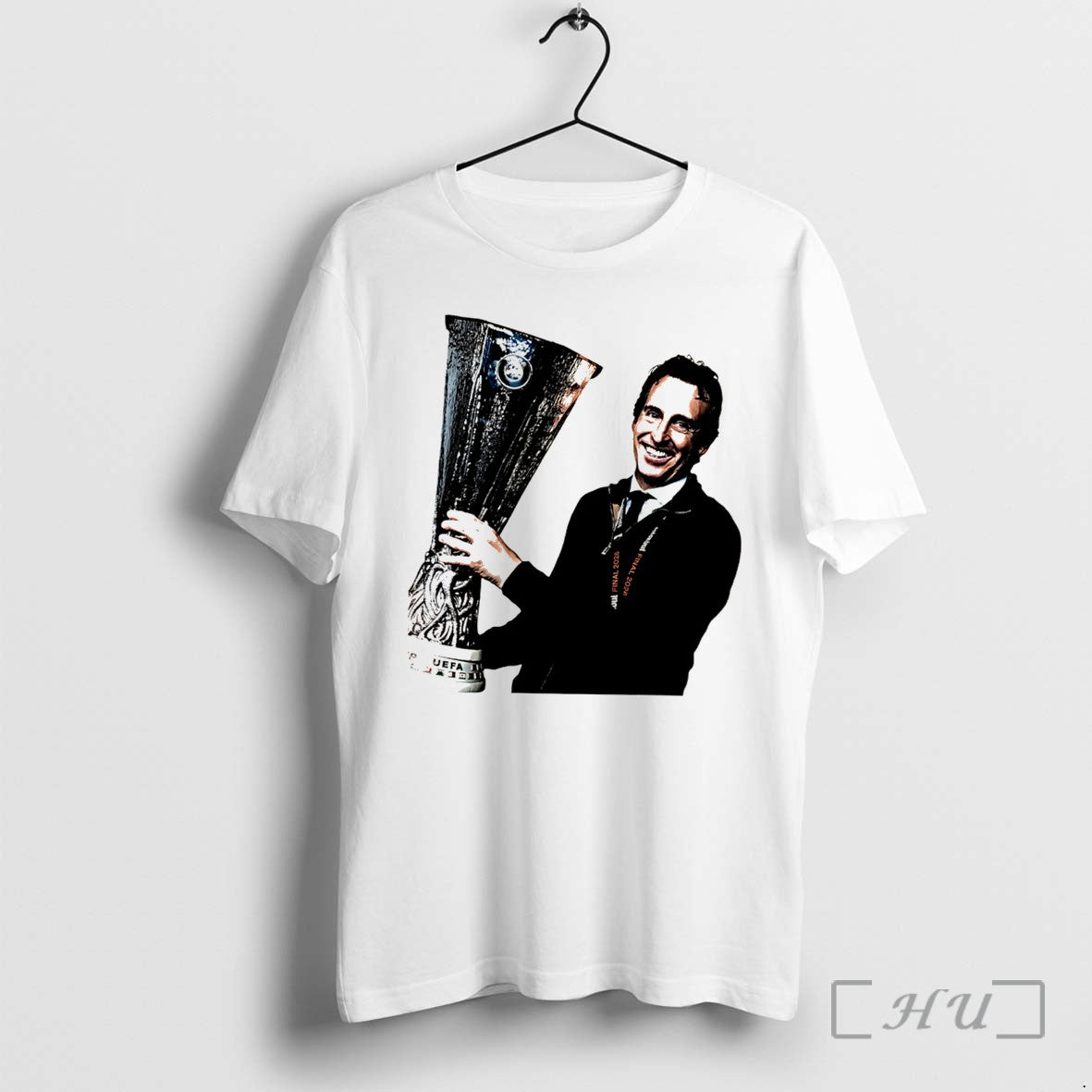 Officials Unai Emery Aston Villa 2026 Europa League Champions Tee