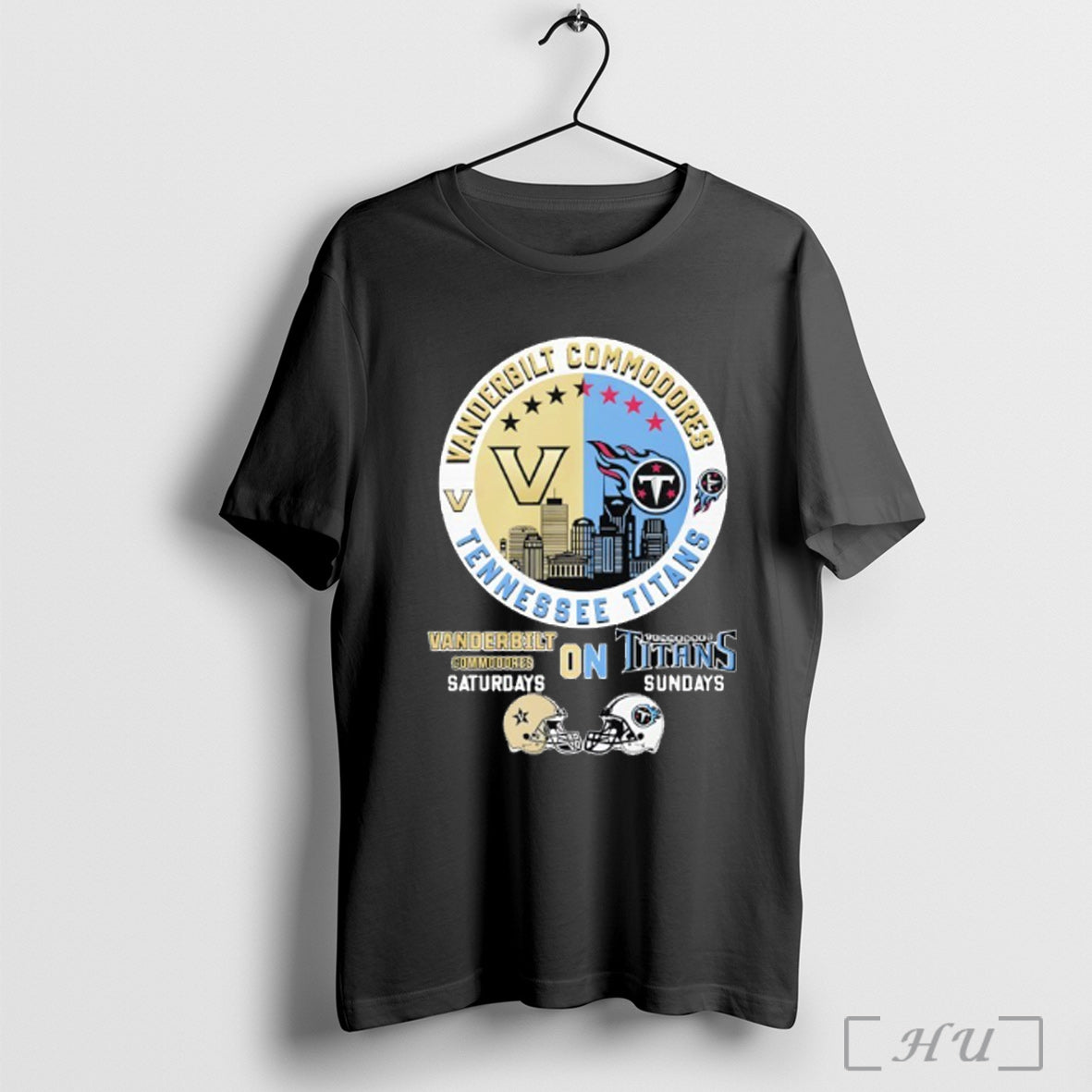 Officials Vanderbilt X Titans Tennessee Saturdays On Sundays T Shirt
