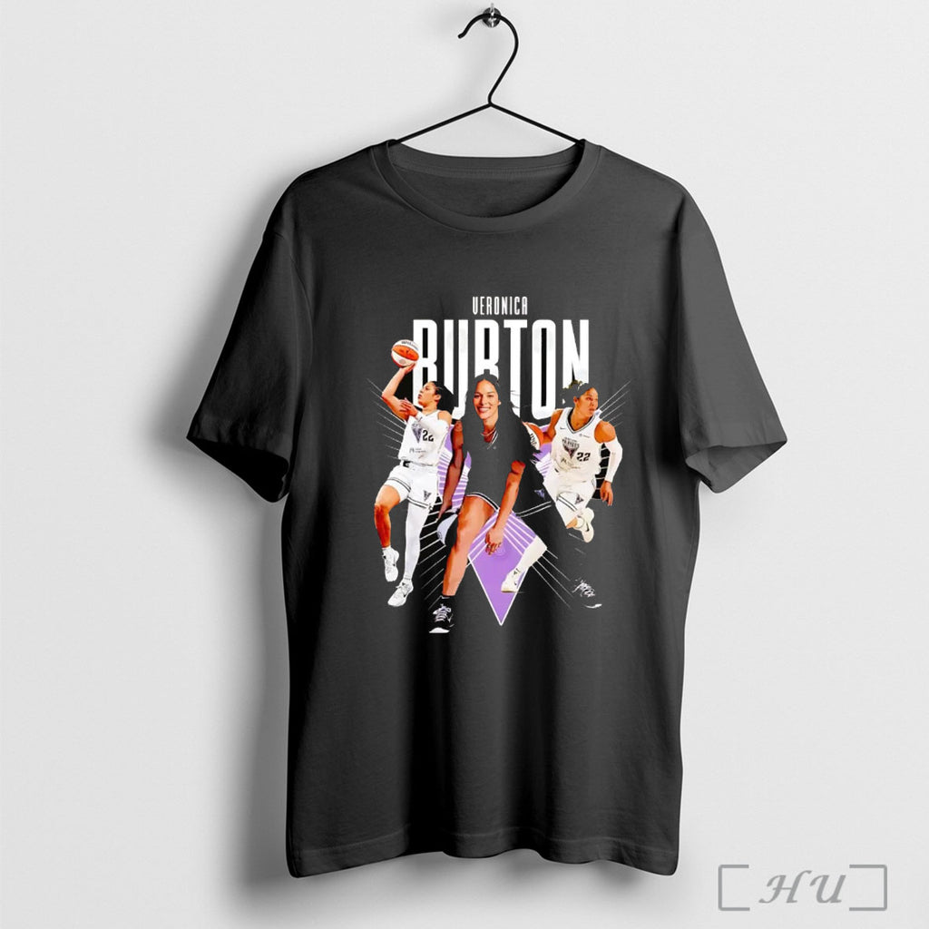 Officials Veronica Burton Triple Player Golden State Valkyries T Shirt