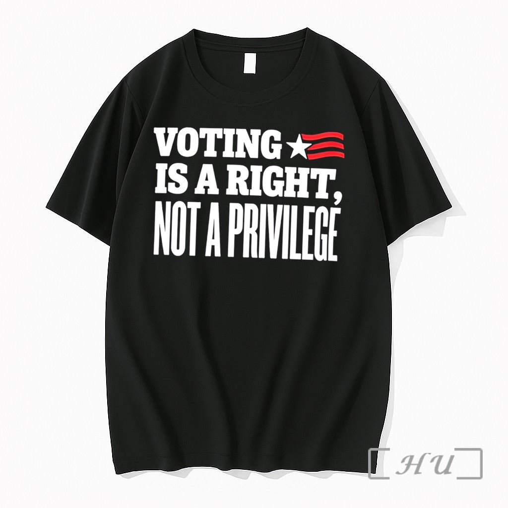Officials Voting Is A Right Not A Privilege Tee