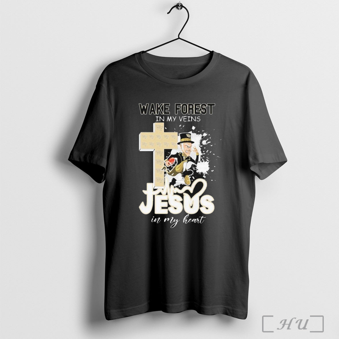 Officials Wake Forest Demon Deacons In My Veins Jesus In My Heart Mascot