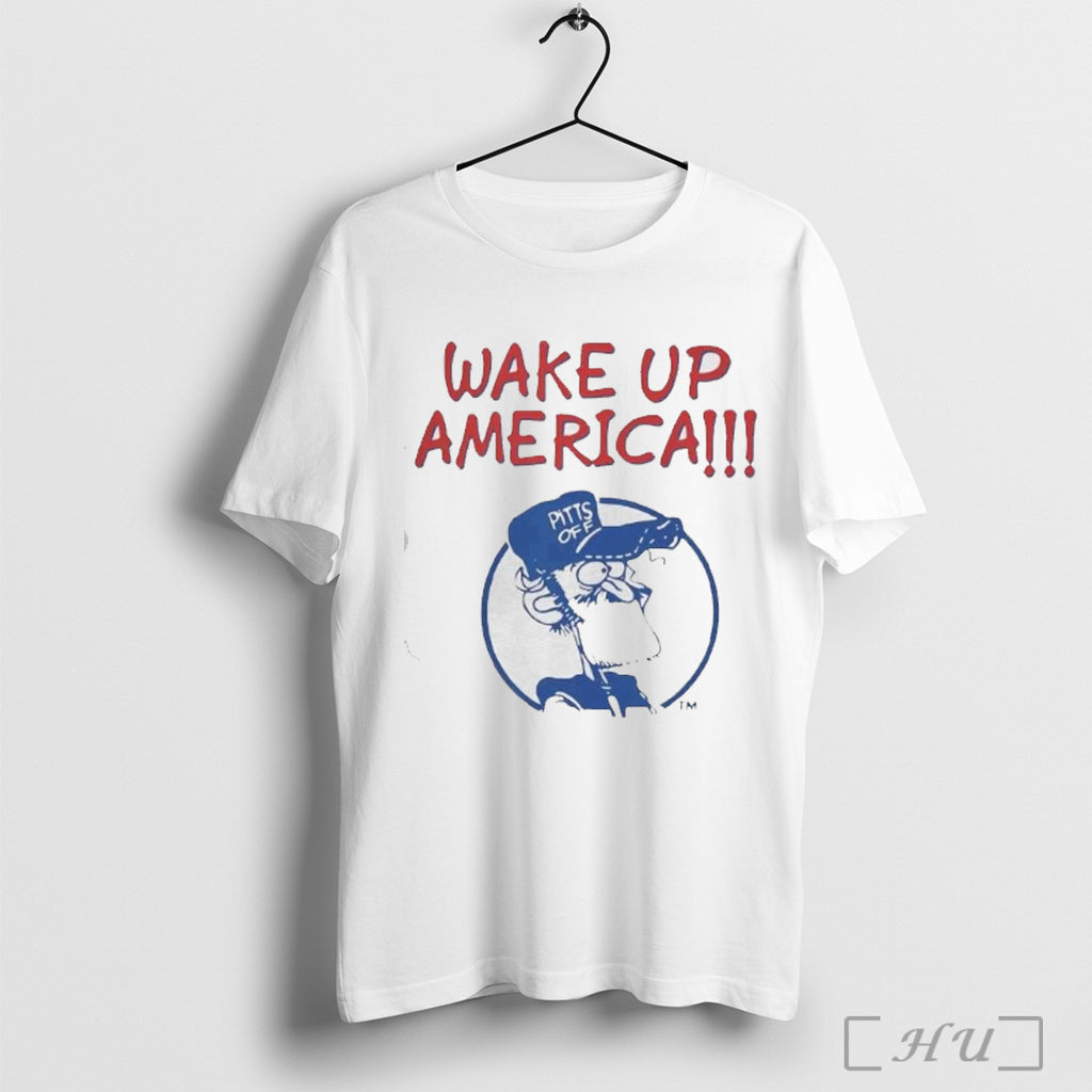 Officials Wake Up America Earl Pitts T Shirt