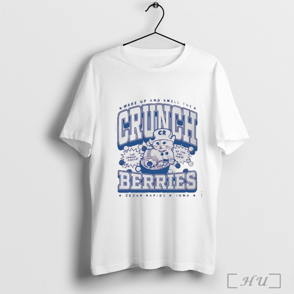 Officials Wake Up And Smell The Crunch Berries Max Collegiate Heavyweight T Shirt