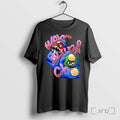 Officials Wakk Slurp Ch Graffiti Red And Green Creepy Cute Monsters Black Premium T Shirts