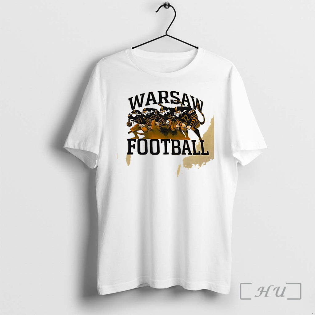Officials Warsaw Tigers Football Premium T Shirts Sweater Hoodie Jpg
