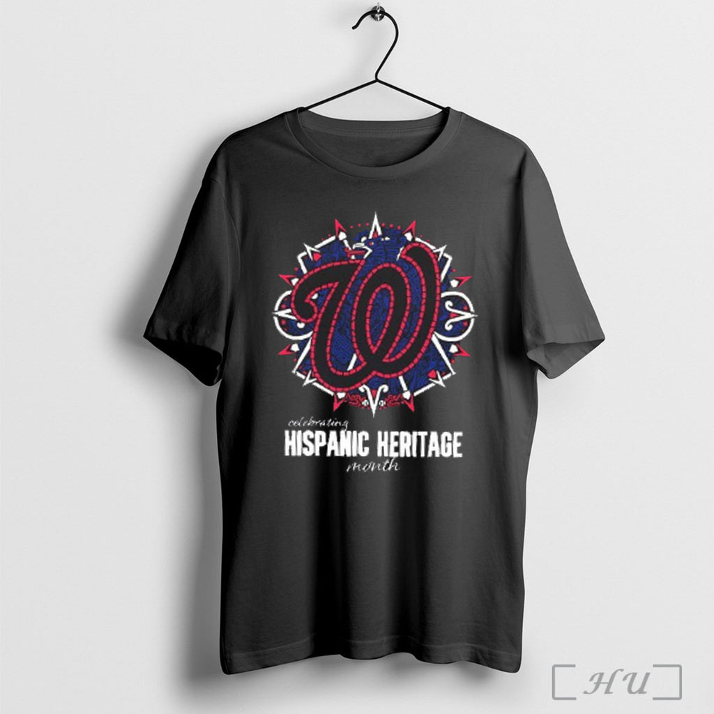 Officials Washington Nationals Celebrating Hispanic Heritage Month 2025 T Shirt