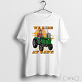Officials We Ride At Dawn Tractor T Shirt