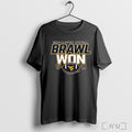 Officials West Virginia Mountaineers Beat Pittsburgh Panthers Brawl Won Score T Shirt