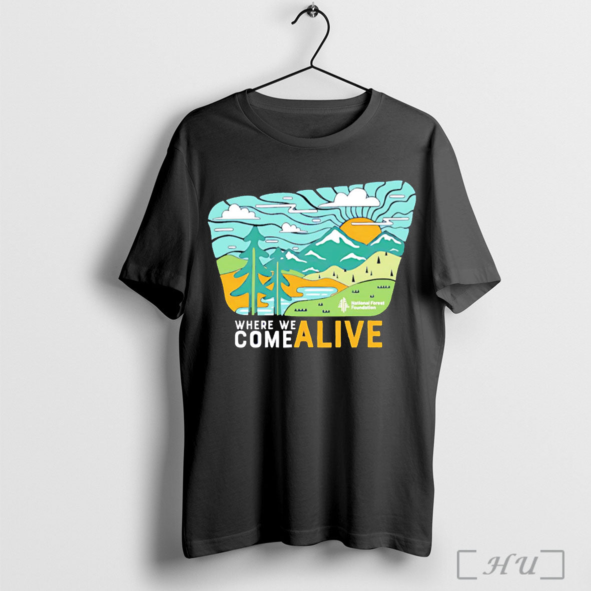Officials Where We Come Alive T Shirt
