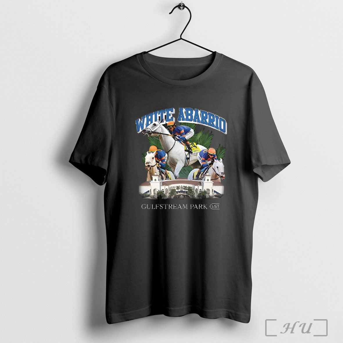 Officials White Abarrio Gulfstream Park T Shirt