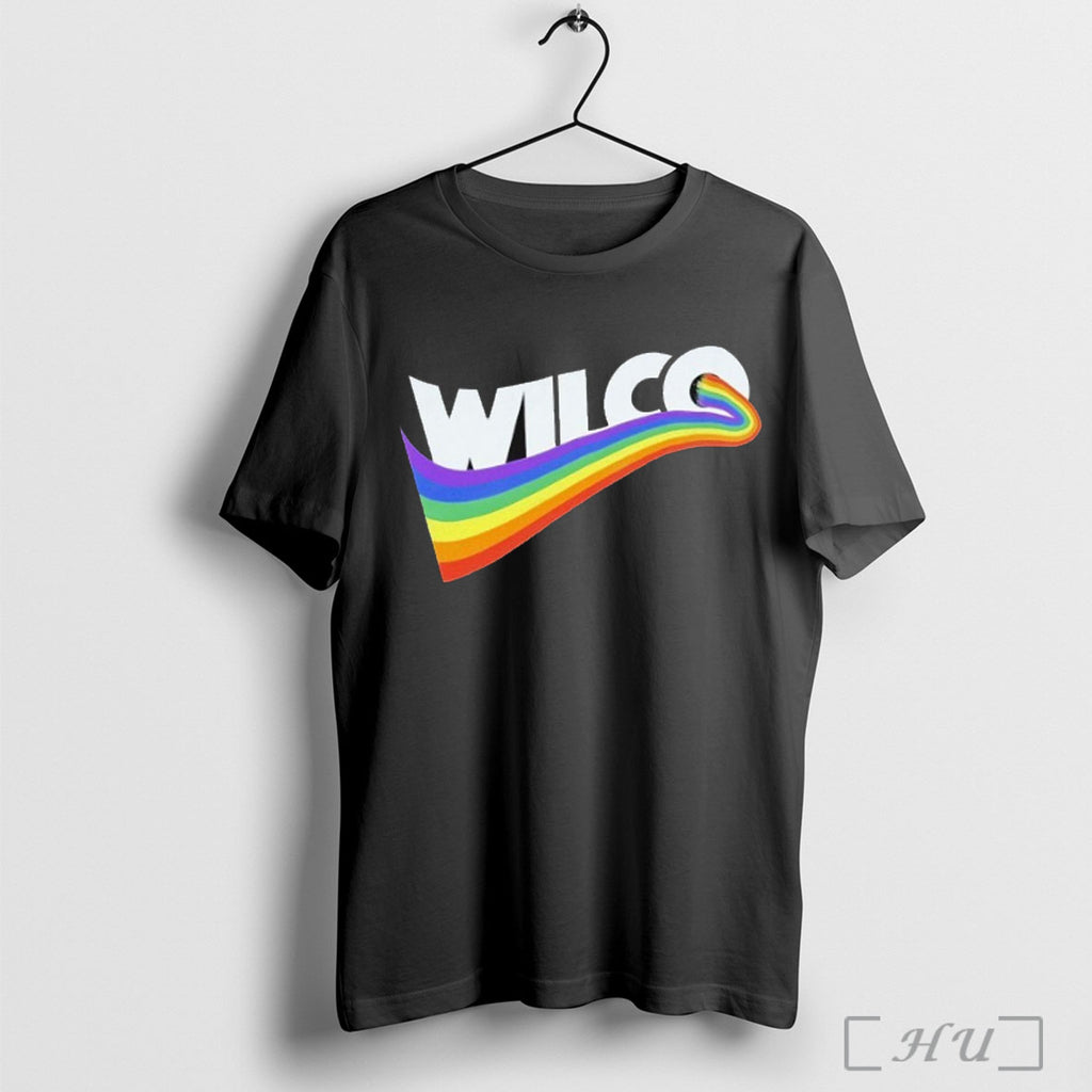 Officials Wilco Pursuit Of Happiness Rainbow T Shirt