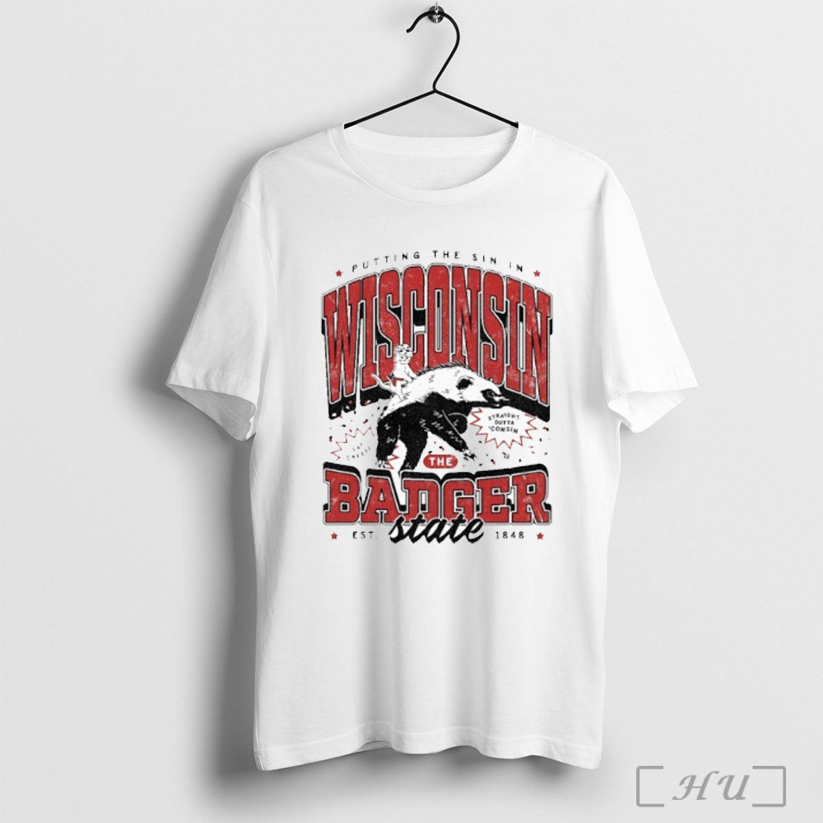 Officials Wisconsin Badgers Max Collegiate T Shirt