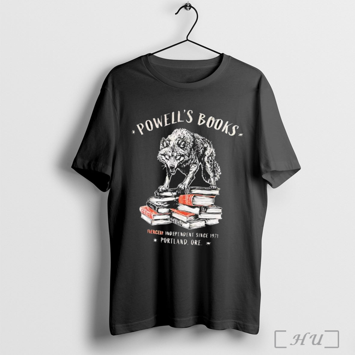 Officials Wolf Powells Books Fiercely Independent Since 1971 Portland Ore T Shirt