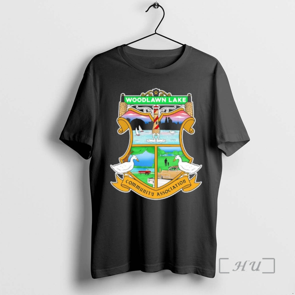 Officials Woodlawn Lake Community Association San Antonio Texas Logo
