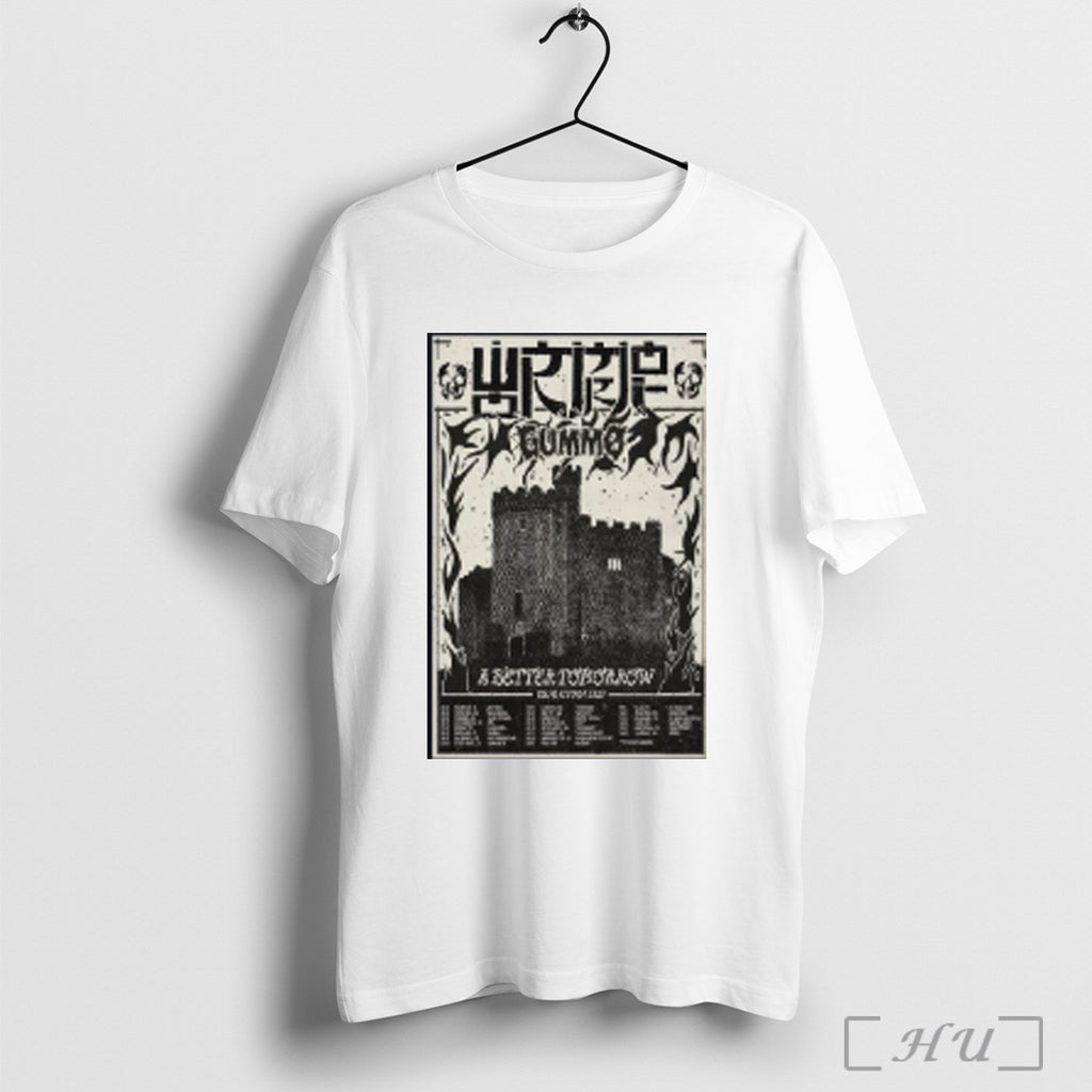Officials Wormrot Eu Uk Tour 2025 T Shirt