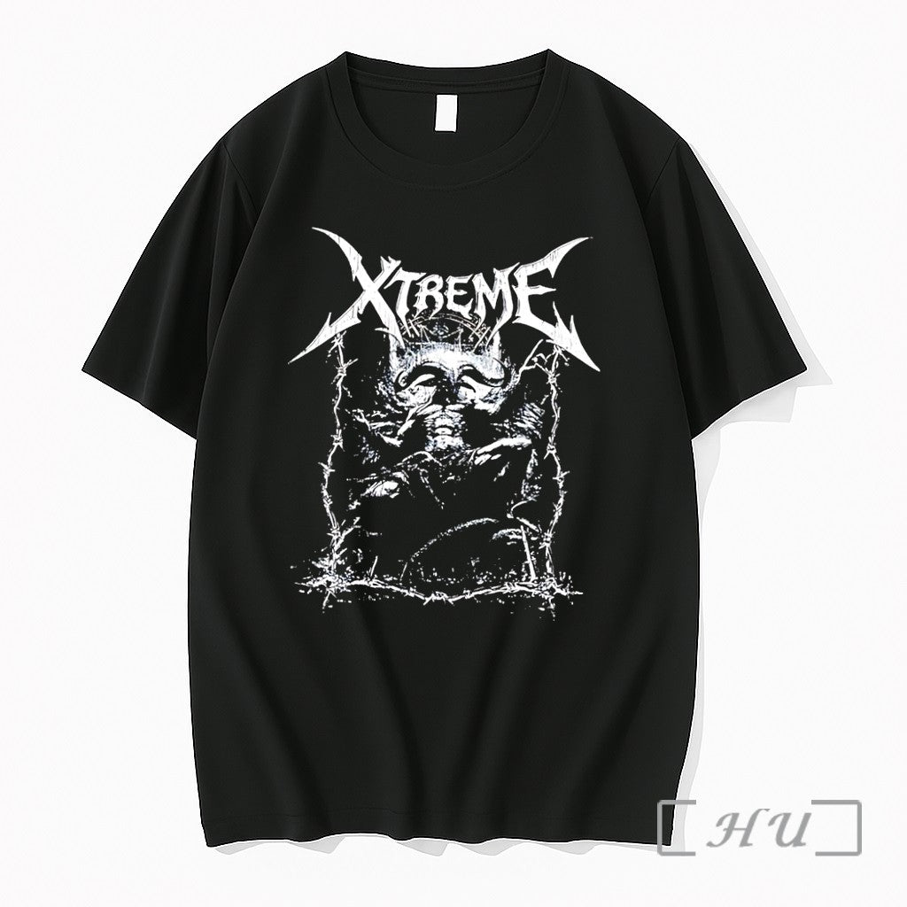 Officials Xtreme Horned Demon Barbed Wire Black