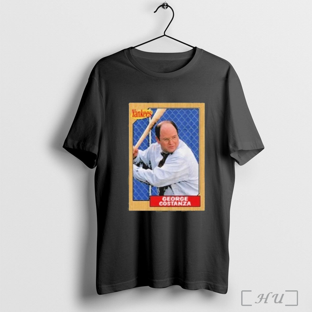 Officials Yankess Geogre Costanza Baseball Card T Shirt