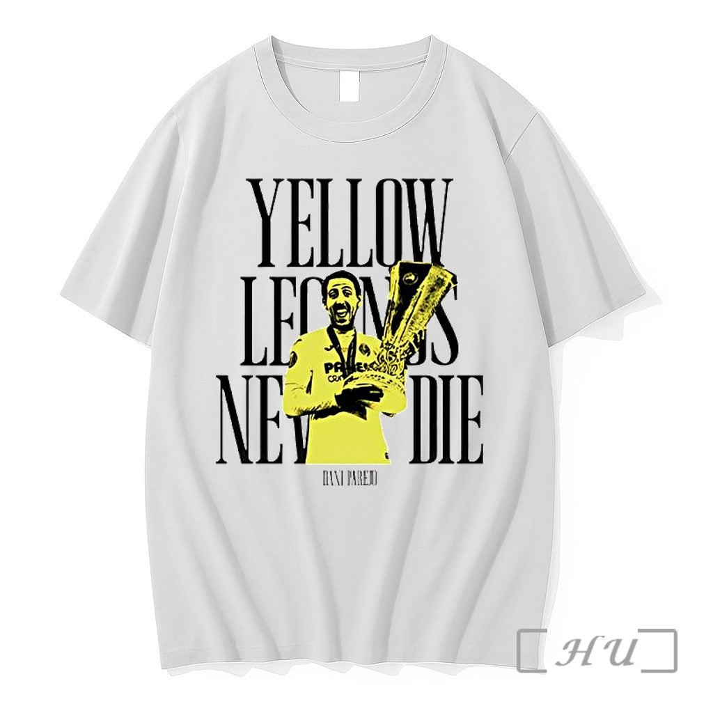 Officials Yellow Leons Dani Parejo Premium T Shirts Sweater Hoodie Jpg