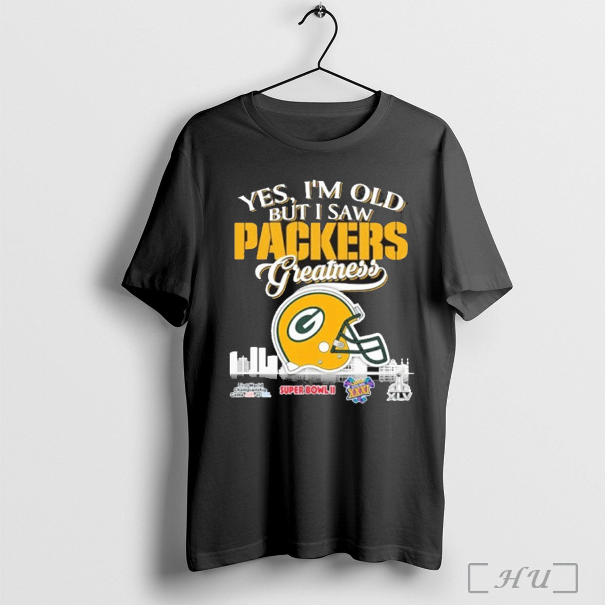 Officials Yes Im Old But I Saw Green Bay Packers Greatness City Logo
