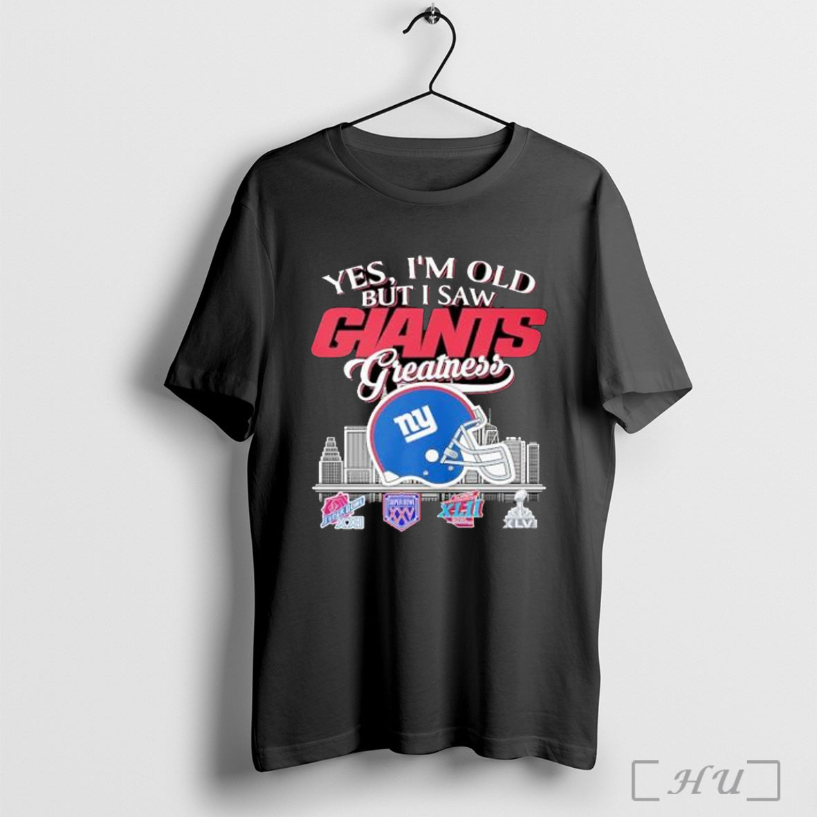 Officials Yes Im Old But I Saw New York Giants Greatness Helmet Skyline 2025