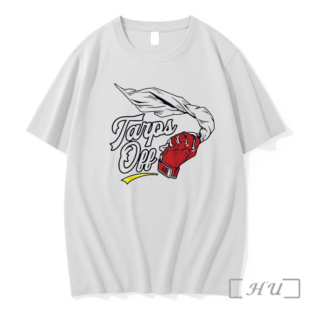Officials Yohel Pozo St Louis Cardinals Tarps Off Baseball Glove Number 48 Premium T Shirts