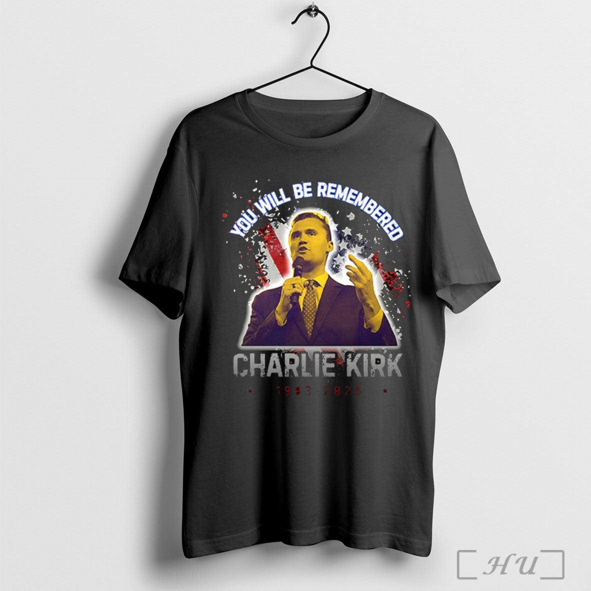 Officials You Will Be Remembered Charlie Kirk 1993 2025 T Shirt