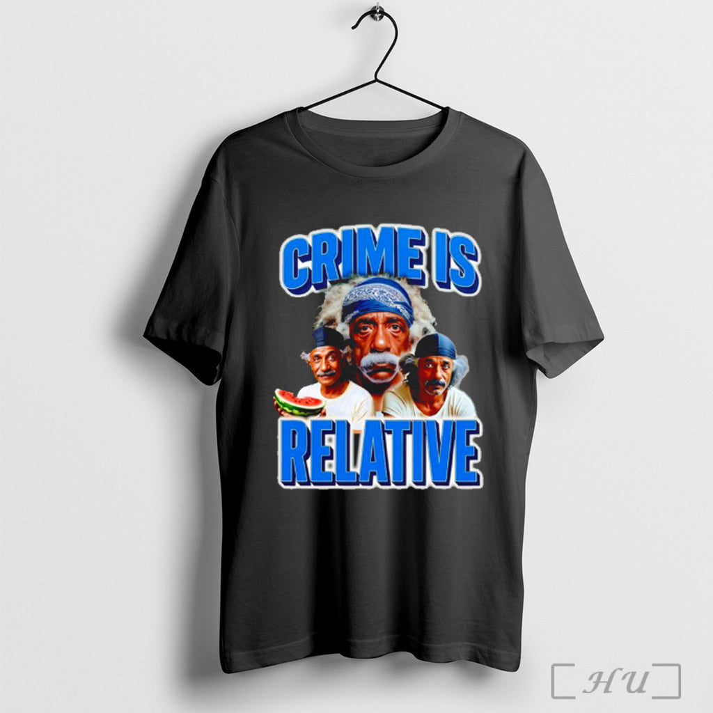 Officials Crime Is Relative Funny Retro T Shirt