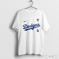 Officials Los Angeles Dodgers Logo With Latino Heritage La T Shirt