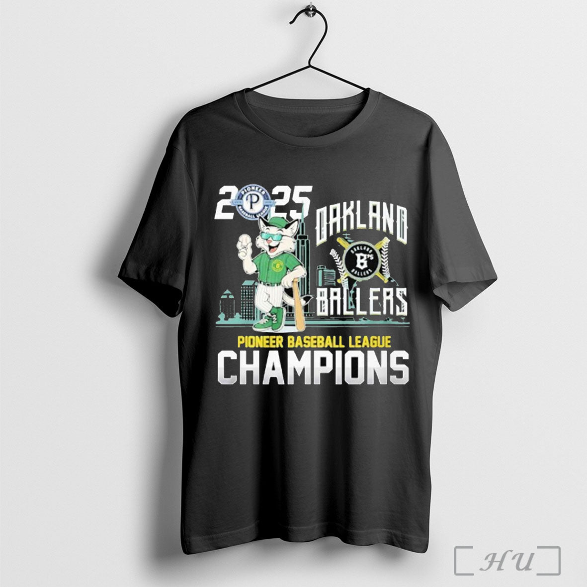 Officials Oakland Ballers Pioneer Baseball League Champions 2025 S Men T Shirt
