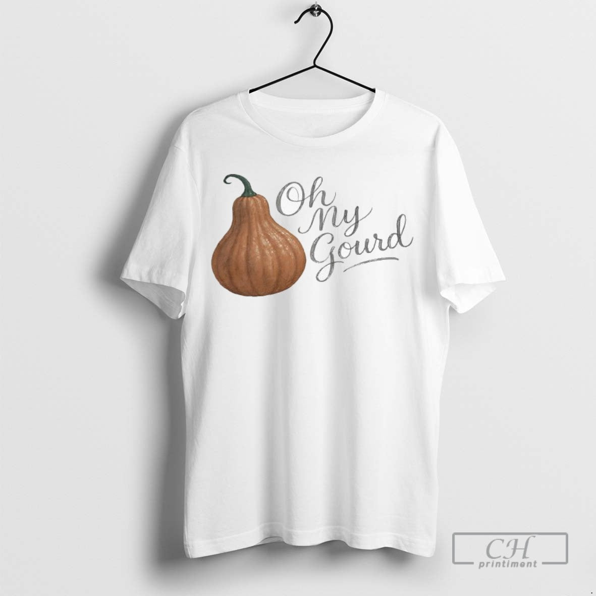 Oh My Gourd Pumpkin Halloween Ladies