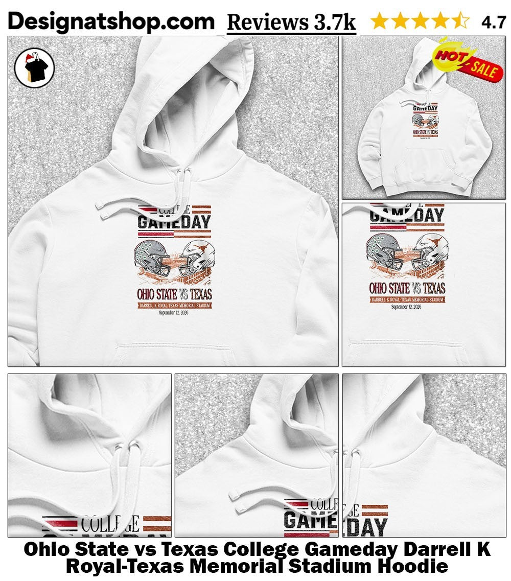 Ohio State vs Texas College Gameday Darrell K Royal-Texas Memorial Stadium shirt