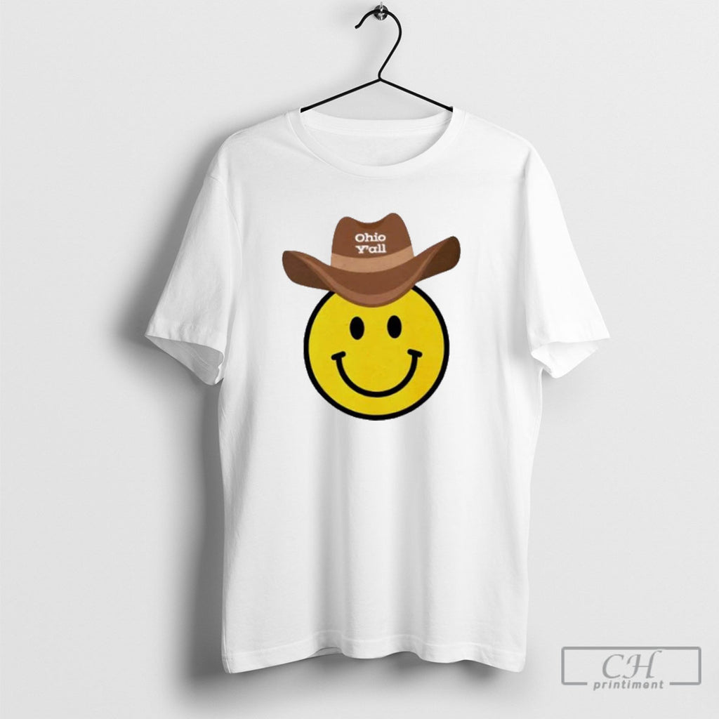 Ohio Yall Cowboy Hat Icon Shirt Sweater