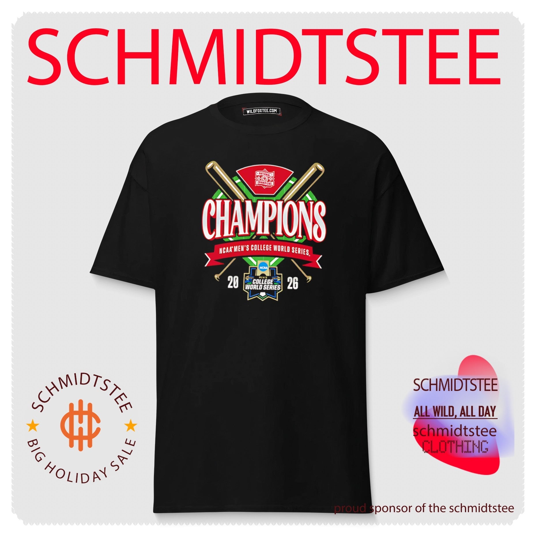 Oklahoma Baseball 2026 NCAA MCWS National Champions shirt