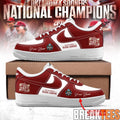 Oklahoma Sooners 2026 National Champions Custom AF1 Sneakers