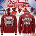 Oklahoma Sooners 2026 National Champions Bomber Jacket