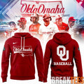 Oklahoma Baseball Omaha 2026 Mens College World Series Hoodie