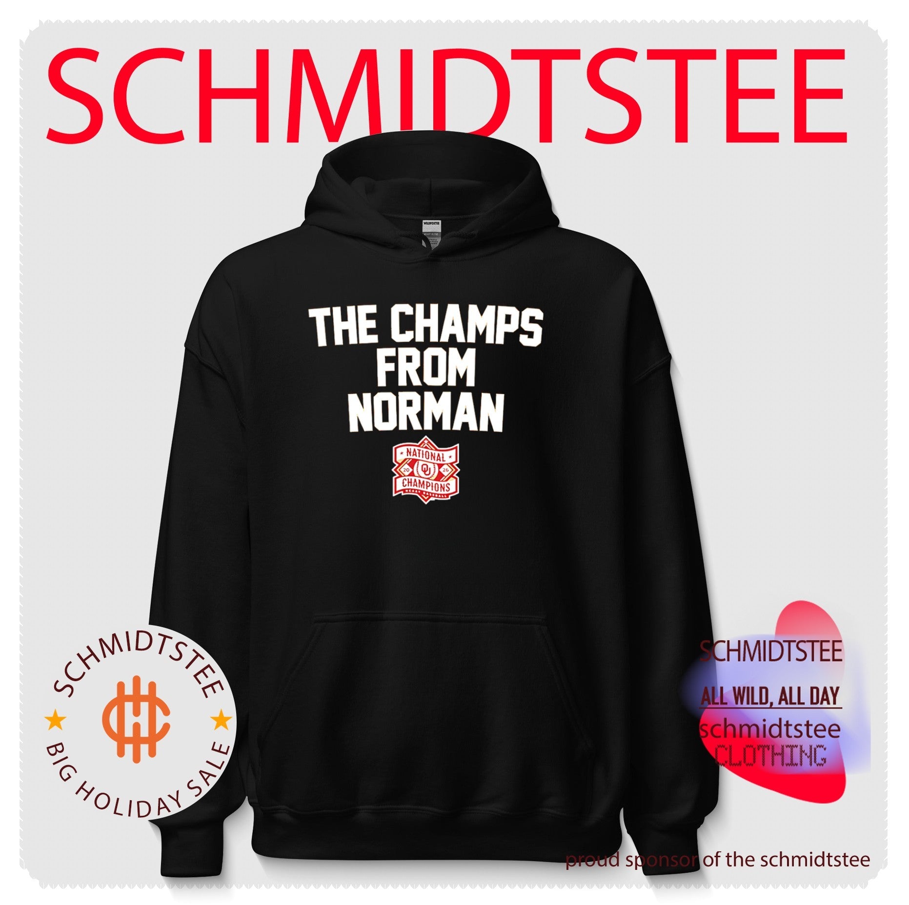 Oklahoma Baseball The Champs from Norman 2026 National Champions shirt