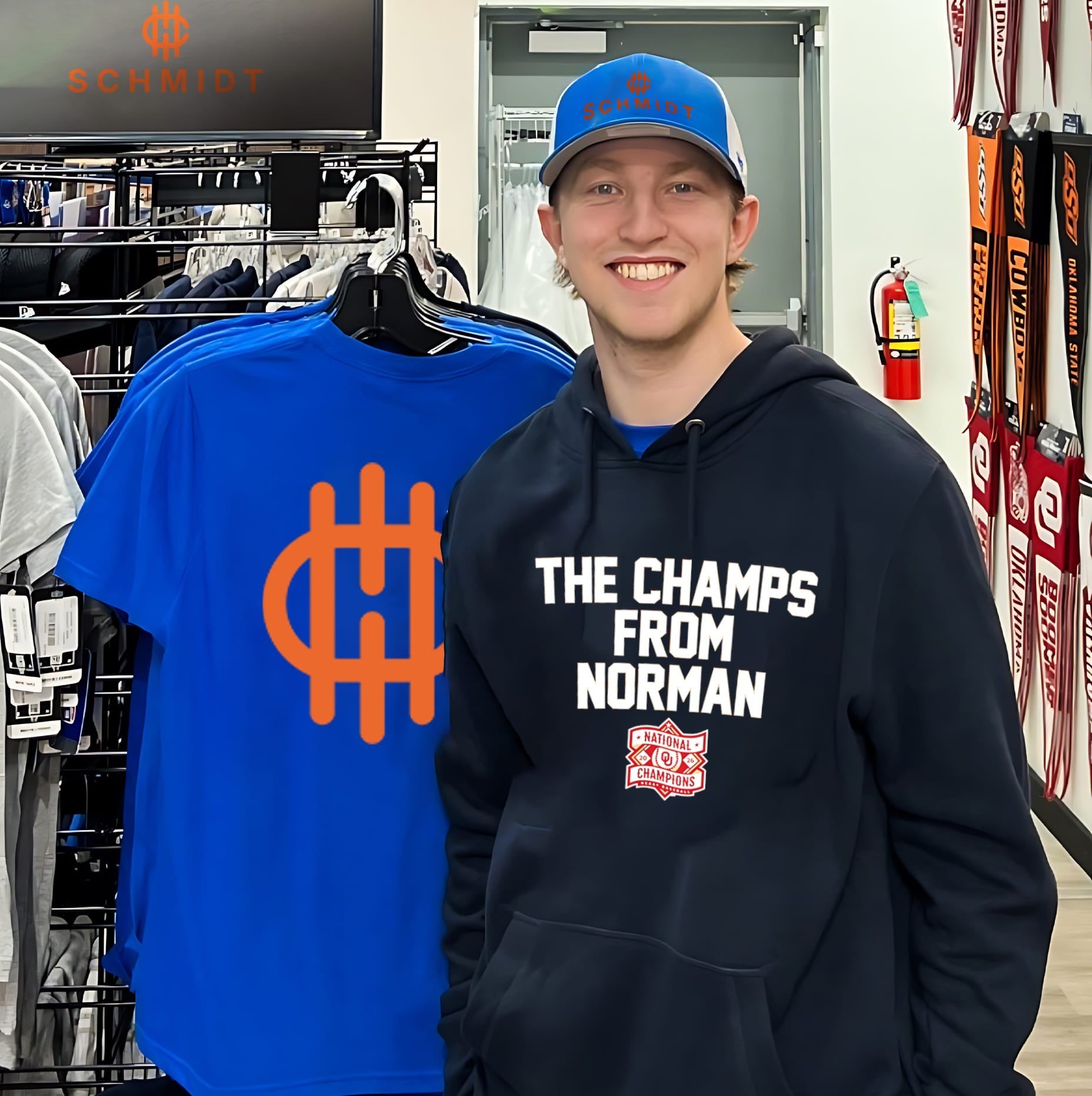 Oklahoma Baseball The Champs from Norman 2026 National Champions shirt