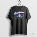 Oklahoma City Thunder Champions 2025 Crowd Tee Shirt