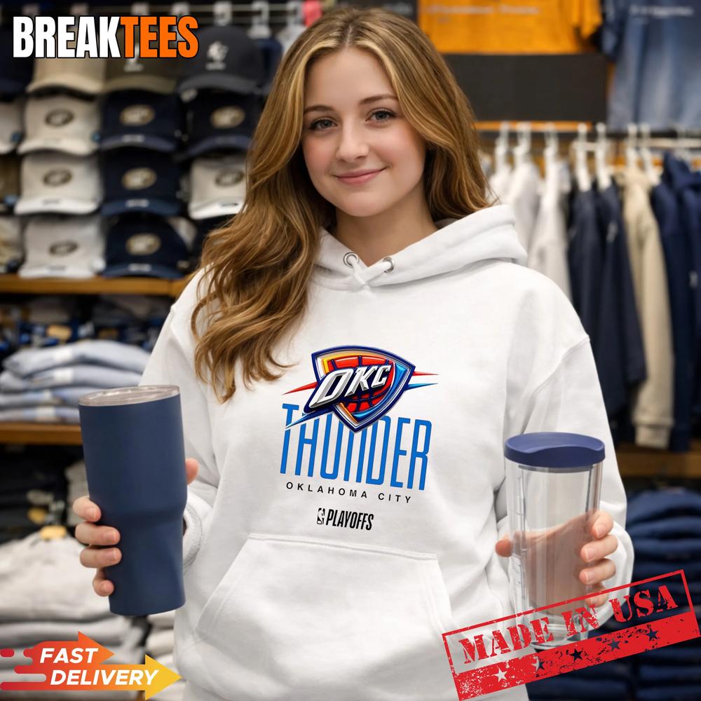 Oklahoma City Thunder NBA Playoff 2026 logo T-Shirt